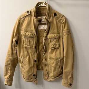 Abercrombie & Fitch Men's Field Jacket in Tan